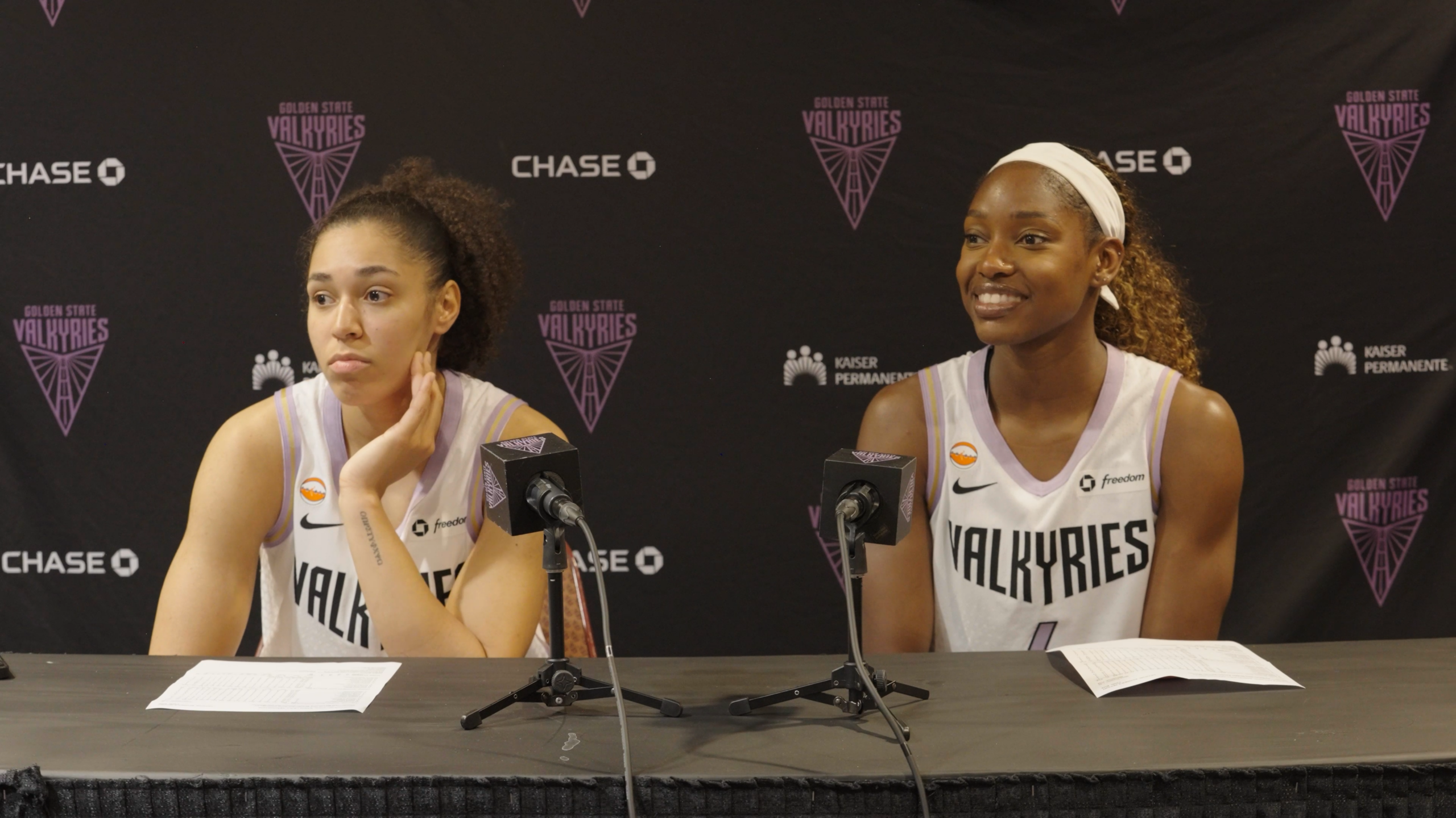 Janelle Salaün and Kaila Charles Postgame Press Conference | 8/26/26